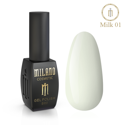 Гель лак Milk 8 мл №01