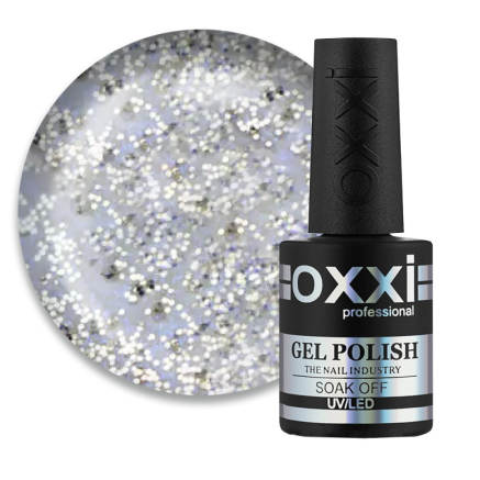 Гель-лак Oxxi Professional 221 біле золото з легким блакитним відливом. 10 мл (2000006198914)