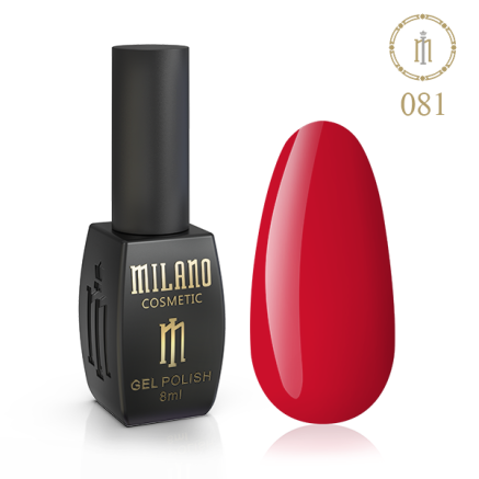 Гель лак MILANO 8 мл № 081 (Чили)