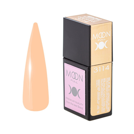 База кольорова Moon Full Amazing Tutti Frutti Color Base 3114 абрикосовий крем 12 мл (5905123023569)