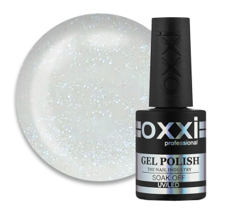 Топ для гель-лака без липкого слоя Oxxi Professional Cosmo Top 001. глиттерный 10 мл (2100994233281)