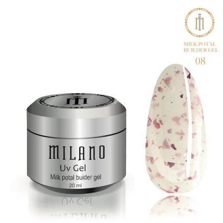 Milk Potal Builder Gel 15 ml №8