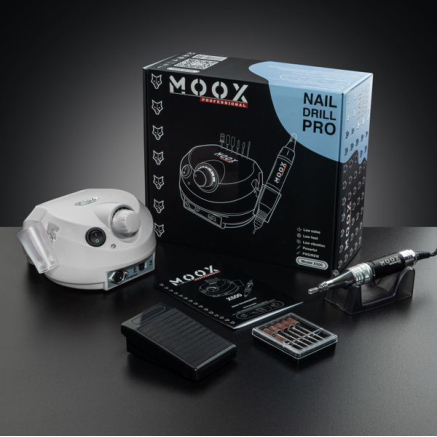 Фрезер Мокс X500 (Білий) на 45 000 об/хв. та 65W. для манікюру та педикюру