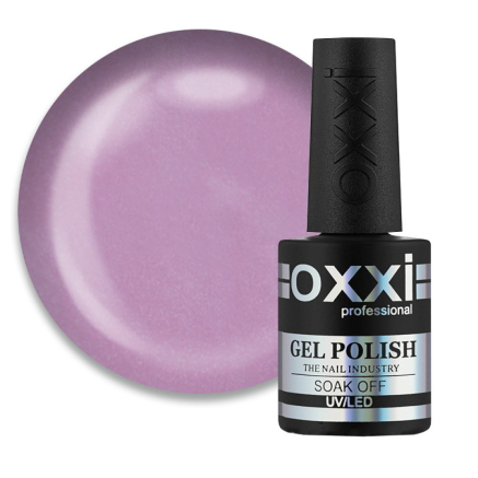Гель-лак Oxxi Professional 041 світлий ліловий з ледь помітним мікроблиском. 10 мл (2000006198563)