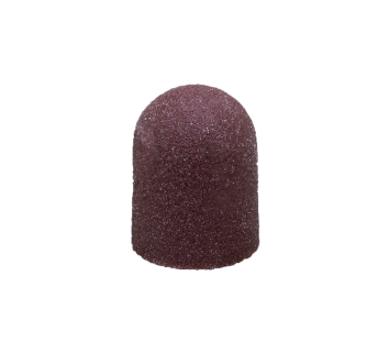 Ковпачки абразиву для педикюру, 13*19 мм #150, brown 1 шт.
