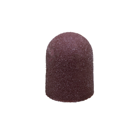 Ковпачки абразиву для педикюру, 13*19 мм #150, brown 1 шт.
