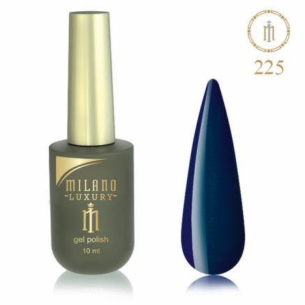 Гель лак MILANO LUXURY 10 мл № 225 (Глибоке атлантичне сяйво)