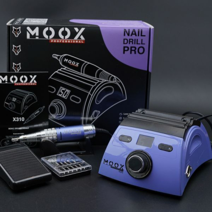 Фрезер Мокс X310 (Purple) на 50 000 об/хв. та 70W. для манікюру та педикюру