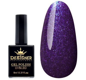 Гель-лак Designer N369 'Ніч темна'