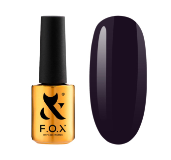 Гель-лак F.O.X Spectrum Gel Vinyl 124 Aubergine фиолетовый баклажан. 7 мл (2100994287055)