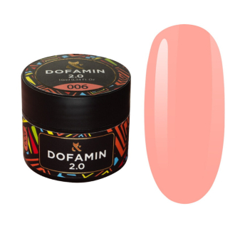 База неоновая цветная F.O.X Base Dofamin 2.0 006. персиковый неон. 10 мл (2100994290345)