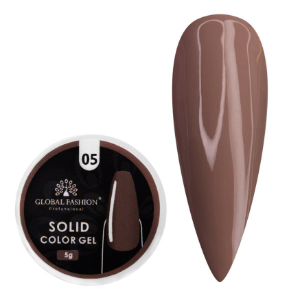 Гель-фарба підвищеної густини, Solid color gel 5 гр, 05