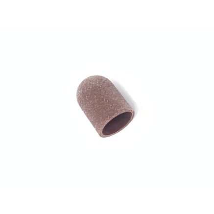 Ковпачки абразиву для педикюру, 10*15 мм #150, brown 1 шт.