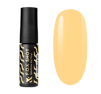 Гель-лак F.O.X Shot Spectrum Gel Vinyl 018 Humorist желтый. 5 мл (2100994249060)