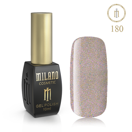 Гель лак MILANO 10ml № 180 (Південне сяйво)
