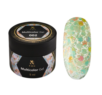 Гель-лак F.O.X Multicolor Gel 002. 5 мл (2100994269662)