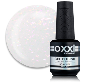База камуфлирующая для гель-лака Oxxi Professional Sharm Cover Base Coat 001 прозрачно-молочный с розовыми шиммерами. 15 мл (2100994265602)