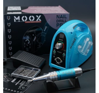 Фрезер Мокс X806 (Light blue) на 55 000 об/хв. та 80W. для манікюру та педикюру
