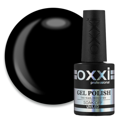 Гель-лак Oxxi Professional 056 чорный. 10 мл (2000006198907)
