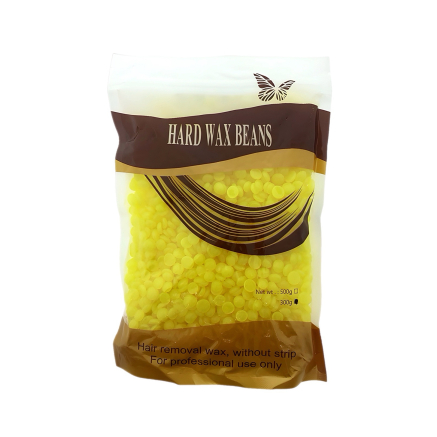 Гарячий віск у гранулах Hard Wax Beans, жовтий, 300 гр