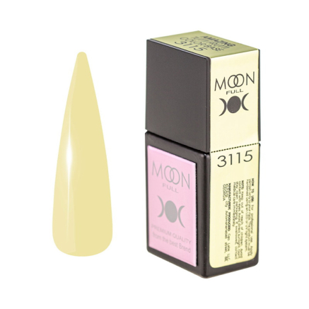 База кольорова Moon Full Amazing Tutti Frutti Color Base 3115 лимонний крем 12 мл (5905123023576)