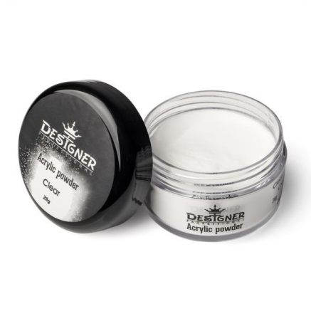 Acrylic Powder 28 г. (Clear). - акрилова пудра Designer