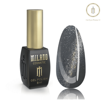 Гель Лак MILANO Cat eyes Prizma 8 Мл № 12
