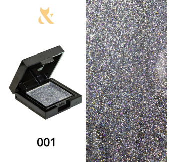 Гель-лак F.O.X Mystic Gel 001 серебро. кремообразный. светоотражающий. в палетке. 5 мл (2100994264056)