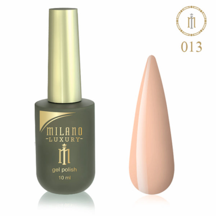 Гель лак MILANO LUXURY 10 мл № 013 (Абрикосовое пралине)