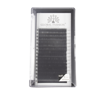 Набір стрічкових вій Global Fashion Premium Lashes мікс (7-15 мм) C 0.07