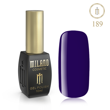 Гель лак MILANO 10ml №189 (Таусинний)