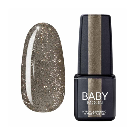 Гель-лак Baby Moon Dance Diamond 022 сріблясто-золотий дрібно-шиммерний. 6 мл (5908254001758)