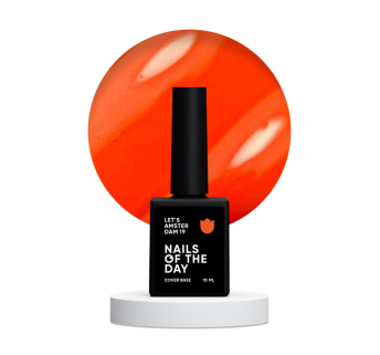 База камуфлирующая Nails Of The Day Cover Base Lets Amsterdam 19 оранжевый. 10 мл (4820440496609)