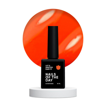 База камуфлирующая Nails Of The Day Cover Base Lets Amsterdam 19 оранжевый. 10 мл (4820440496609)