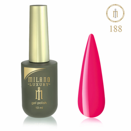 Гель лак MILANO LUXURY 10 мл № 188 (Дикий арбуз)