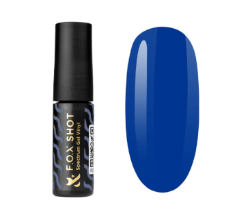 Гель-лак F.O.X Shot Spectrum Gel Vinyl 022 Fatality синий. 5 мл (2100994249091)