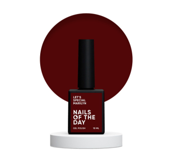 Гель-лак Nails Of The Day Lets Special Red Collection Marilyn запеченная кровь. 10 мл (4829143401002)