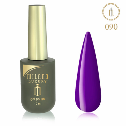 Гель лак MILANO LUXURY 10 мл № 090 (Гелиотроп)