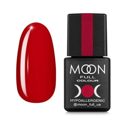 Гель-лак Moon Full Colour 138 полунично-червоний. 8 мл (5908254187193)
