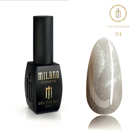 Гель Лак MILANO Cat eyes ALMAZ 8 Мл № 04