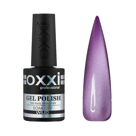 Гель-лак Oxxi Professional Summer Silk Cat 003 фиолетовый с перламутром 10 мл (2100994317752)