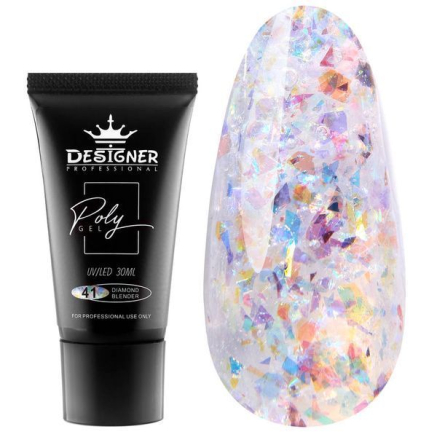 Полігель 30 мл Designer Diamond Blender №41