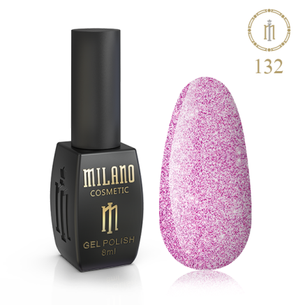 Гель лак MILANO 8 мл № 132 (Родокрозит)