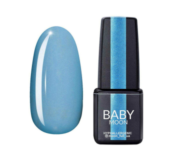Гель-лак Baby Moon Cold Ocean 002 нежно-голубой. 6 мл (5908254001024)
