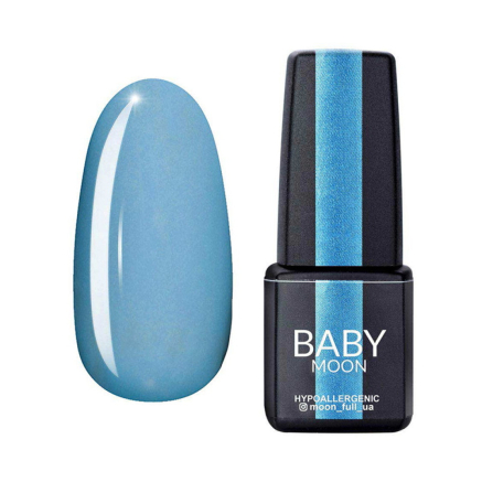 Гель-лак Baby Moon Cold Ocean 002 ніжно-блакитний. 6 мл (5908254001024)