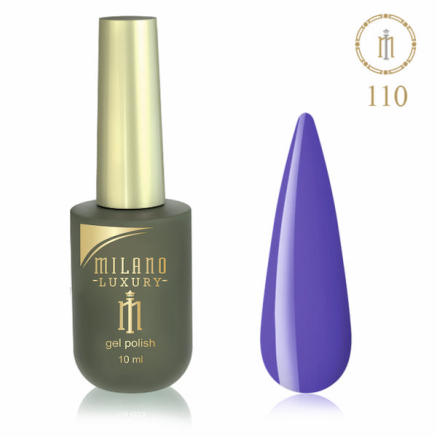 Гель лак MILANO LUXURY 10 мл № 110 (Лазурно-серый)