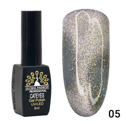Гель лак кошачий глаз 24D Wild 05