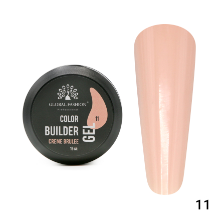 Гель для моделювання нігтів 15 гр, Color Builder Gel 11- Creme brulee