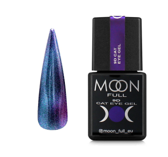 Гель-лак Moon Full 9D Cat Eye 003 сине-фиолетовый 8 мл (5905123021169)