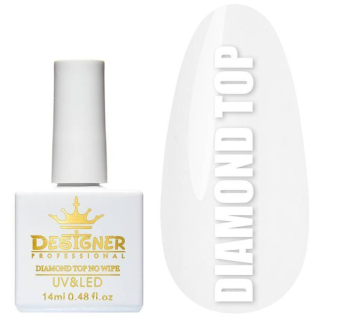 Топ Designer 14мл. Diamond Top No Wipe без липкого шару